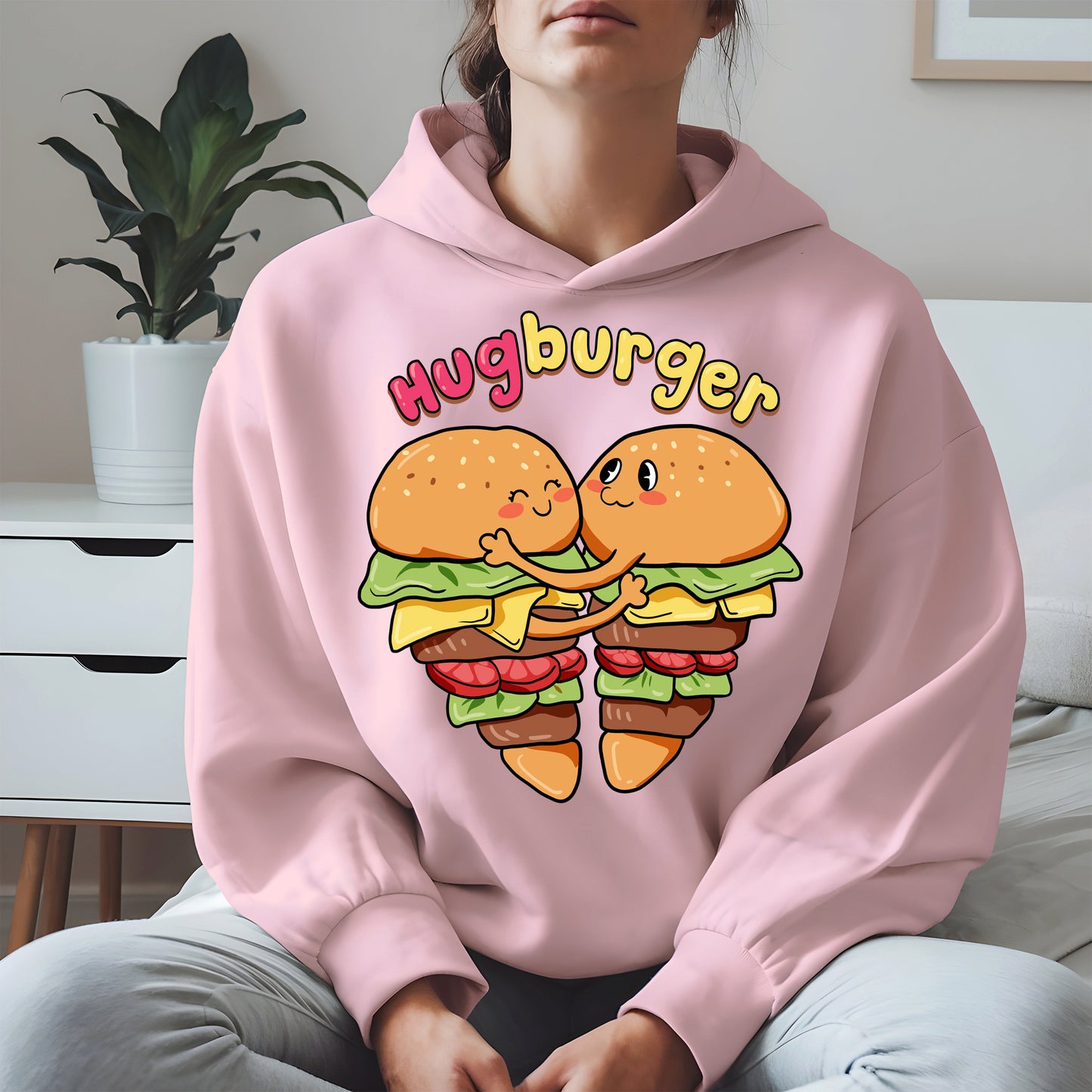 Hugburger Cute Couple Shirt