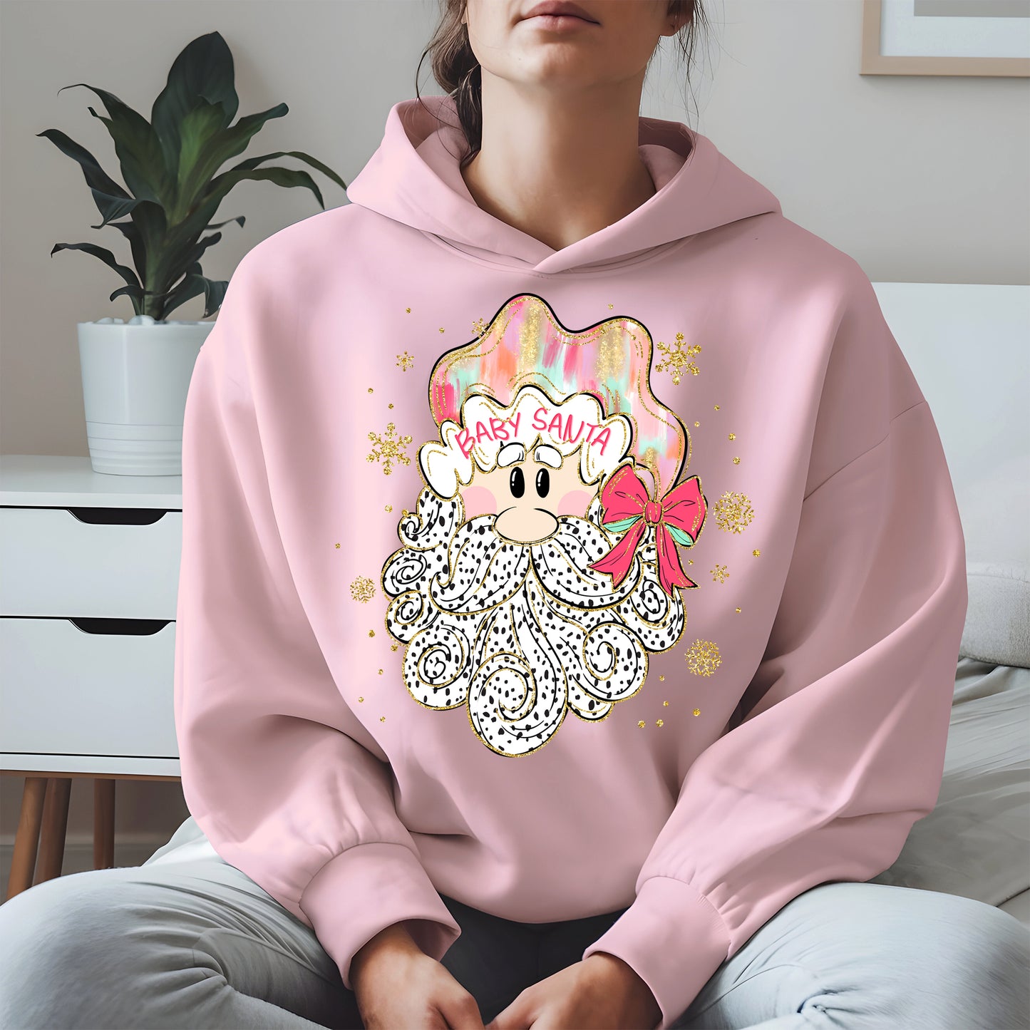 Santa Baby Shirt, Cute Christmas Sweatshirt, Hoodie