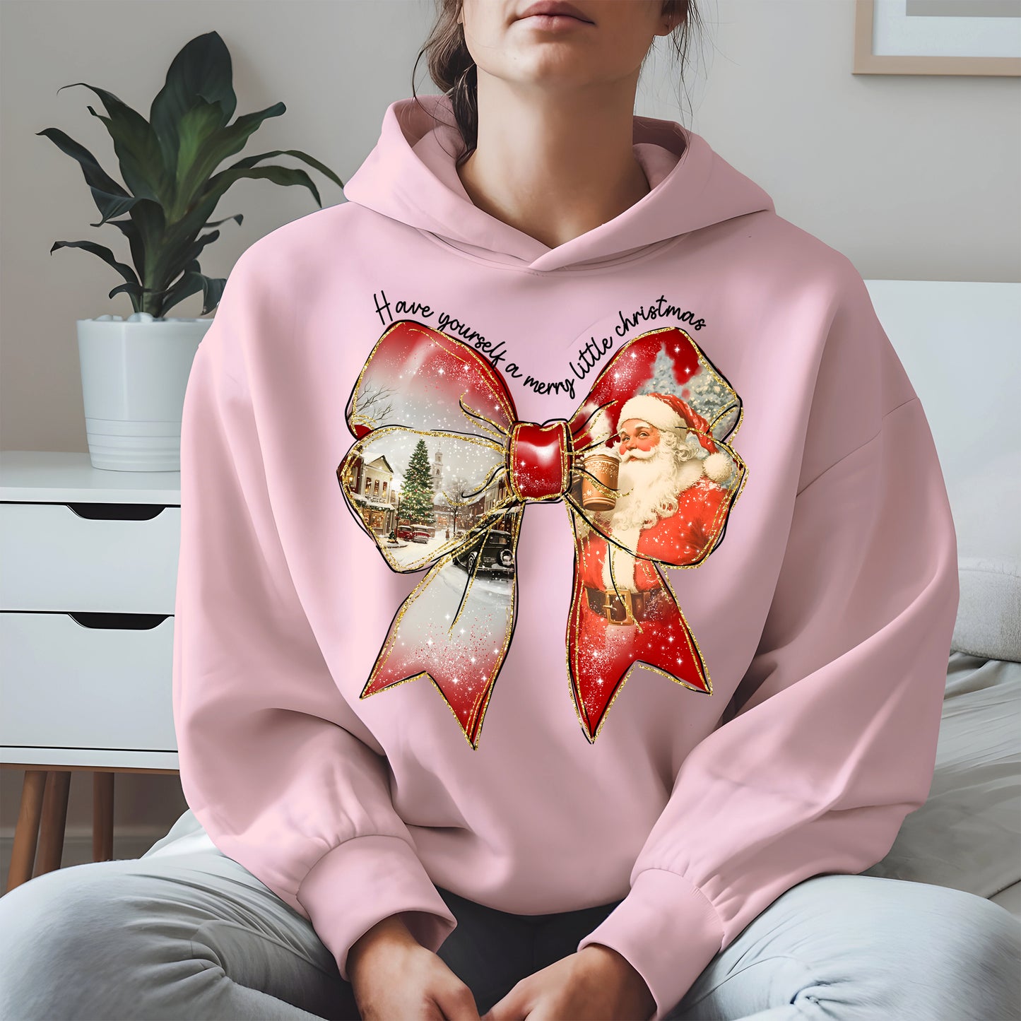Small Town Christmas Santa Holiday Shirt