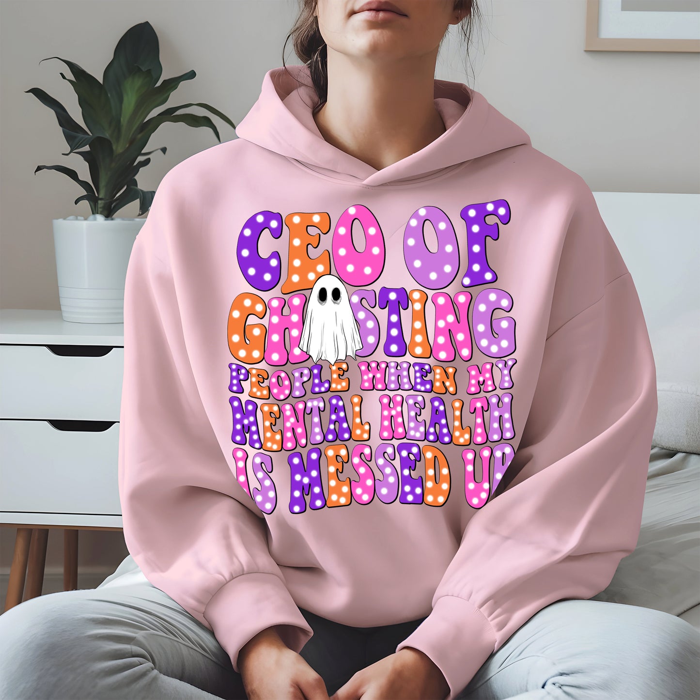 CEO of Ghosting Mental Health Shirt - Funny Ghost Tee