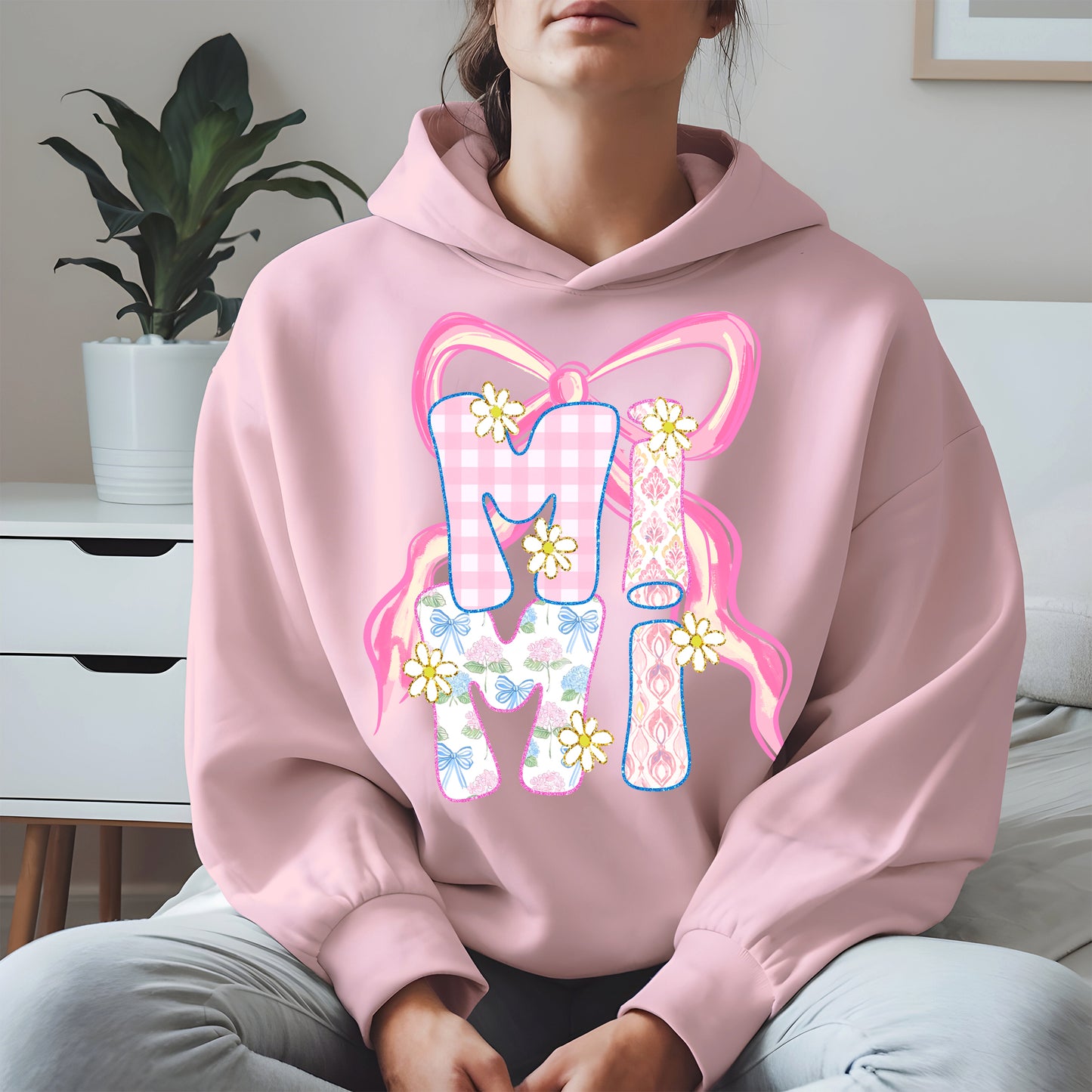 Cute MIMI Shirt Mother Tee Hoodie Sweatshirt Gift for Grandma