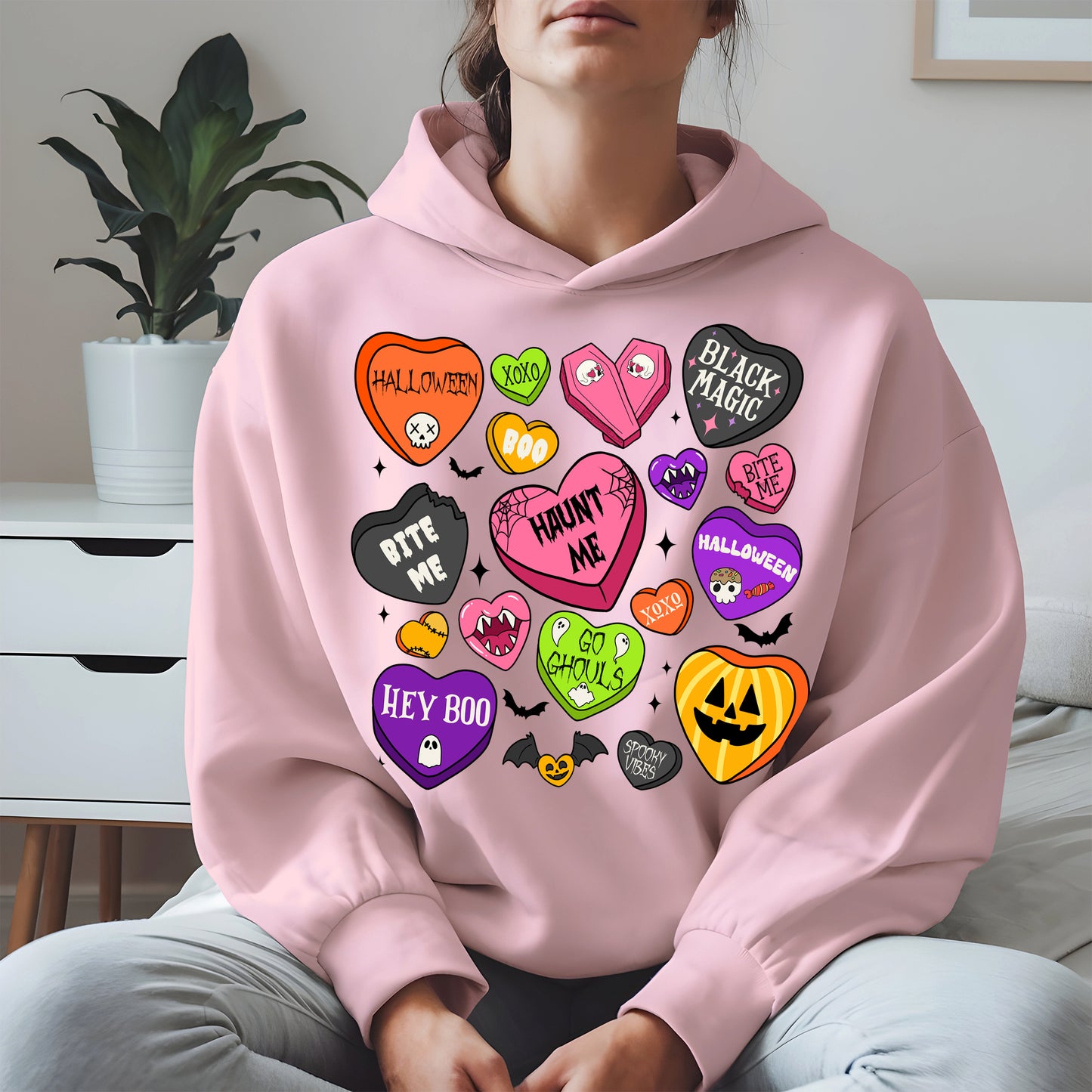 Halloween Candy Hearts Shirt