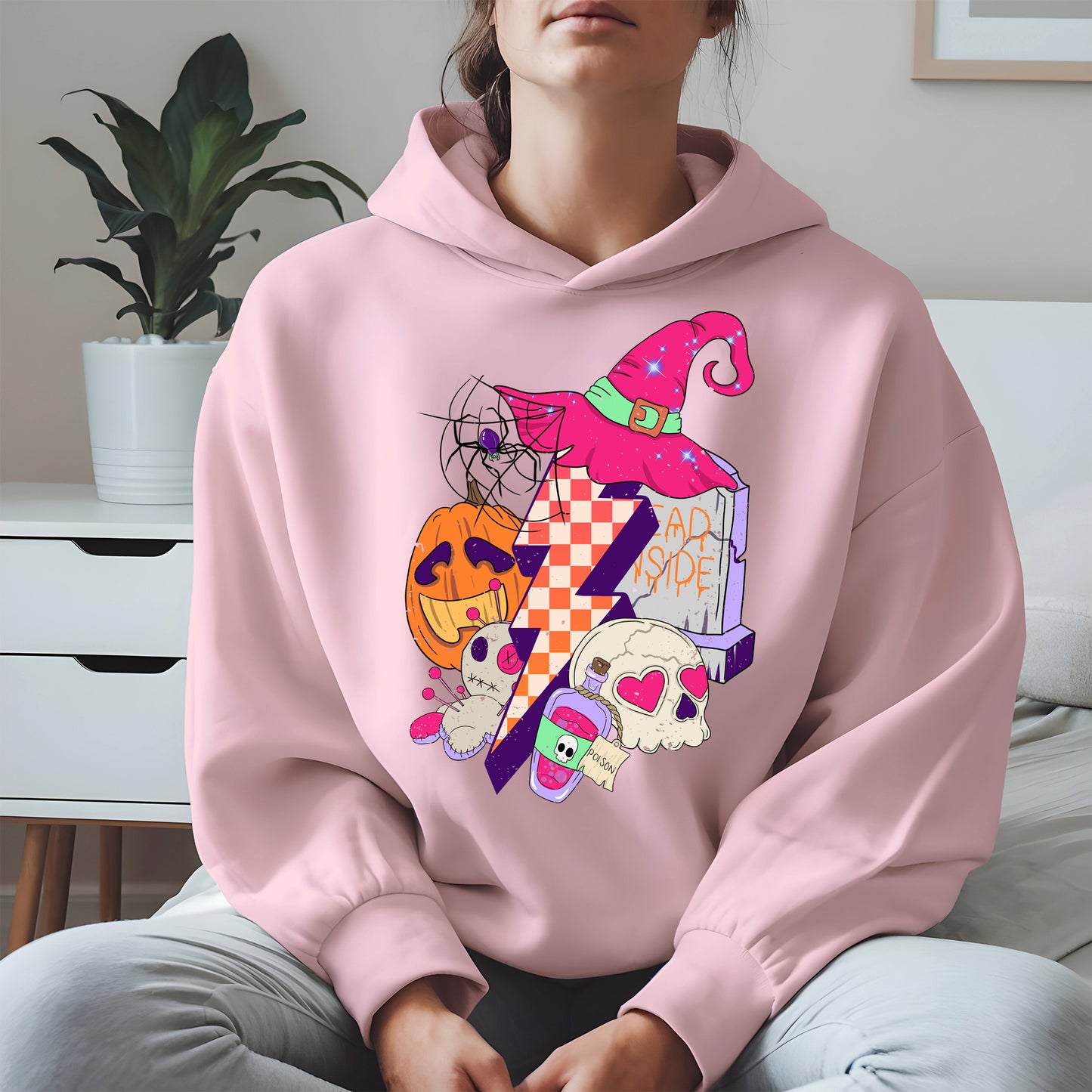 Witchy Lightning Halloween Shirt