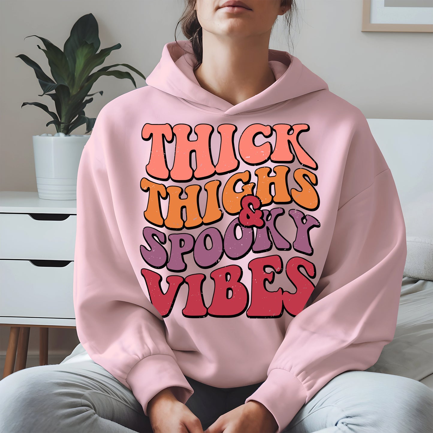 Thick Thighs and Spooky Vibes Shirt