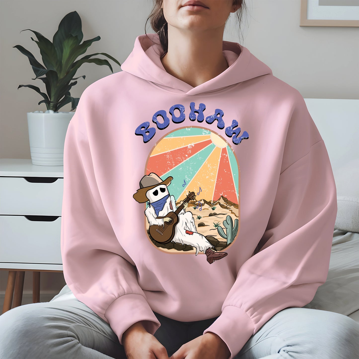 Boohaw Singing Ghost Western Tee