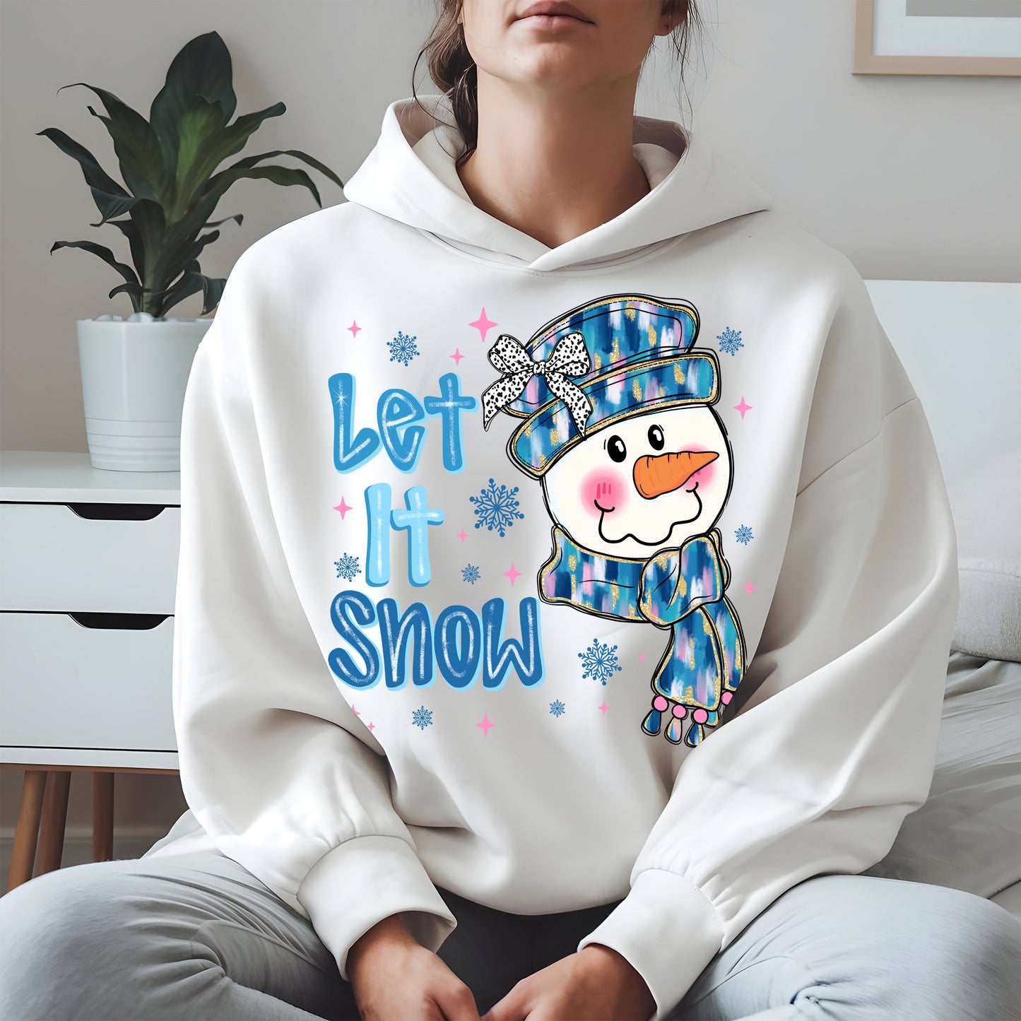 Cute Snowman Face Christmas Shirt