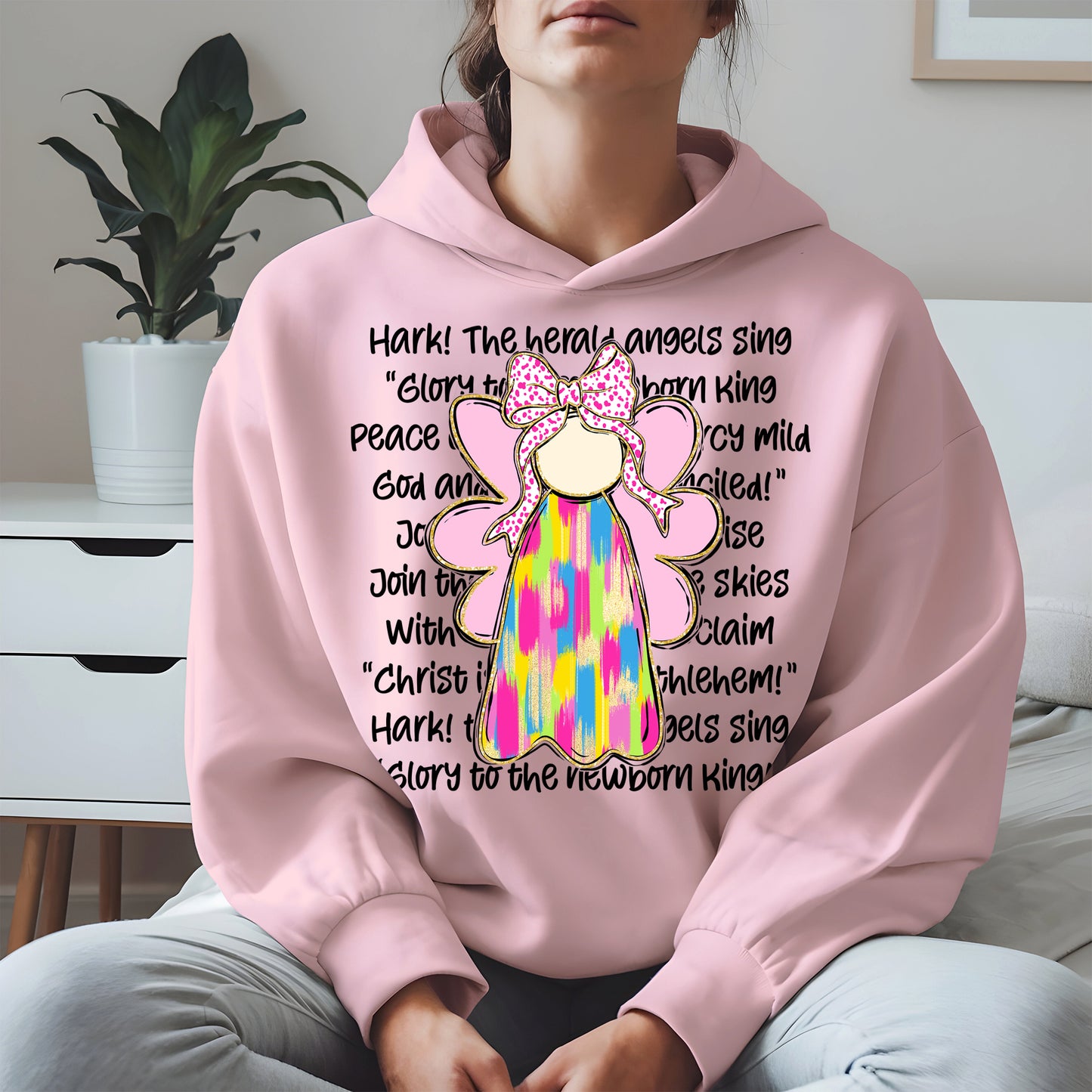 Colorful Angel Christmas Shirt