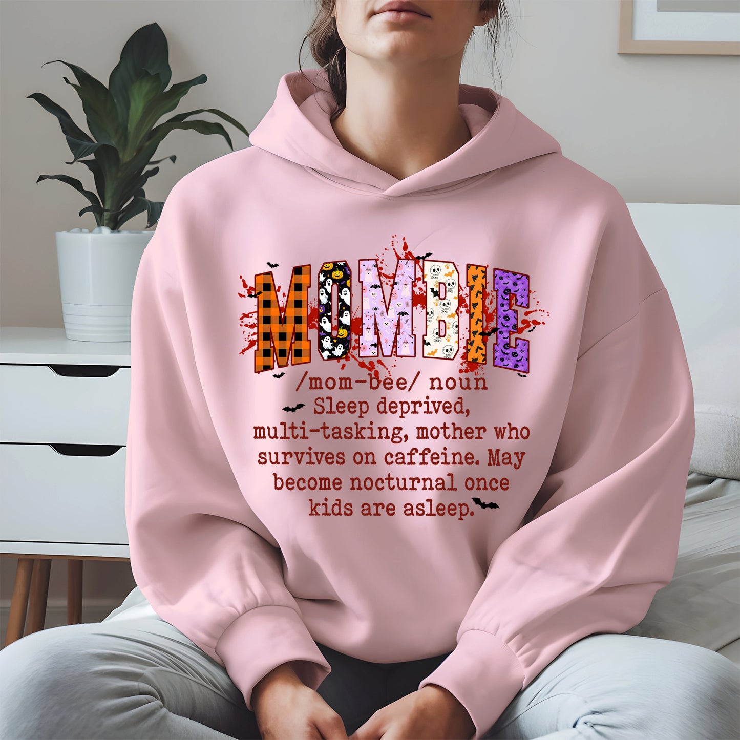 MOMBIE Halloween shirt and hoodie