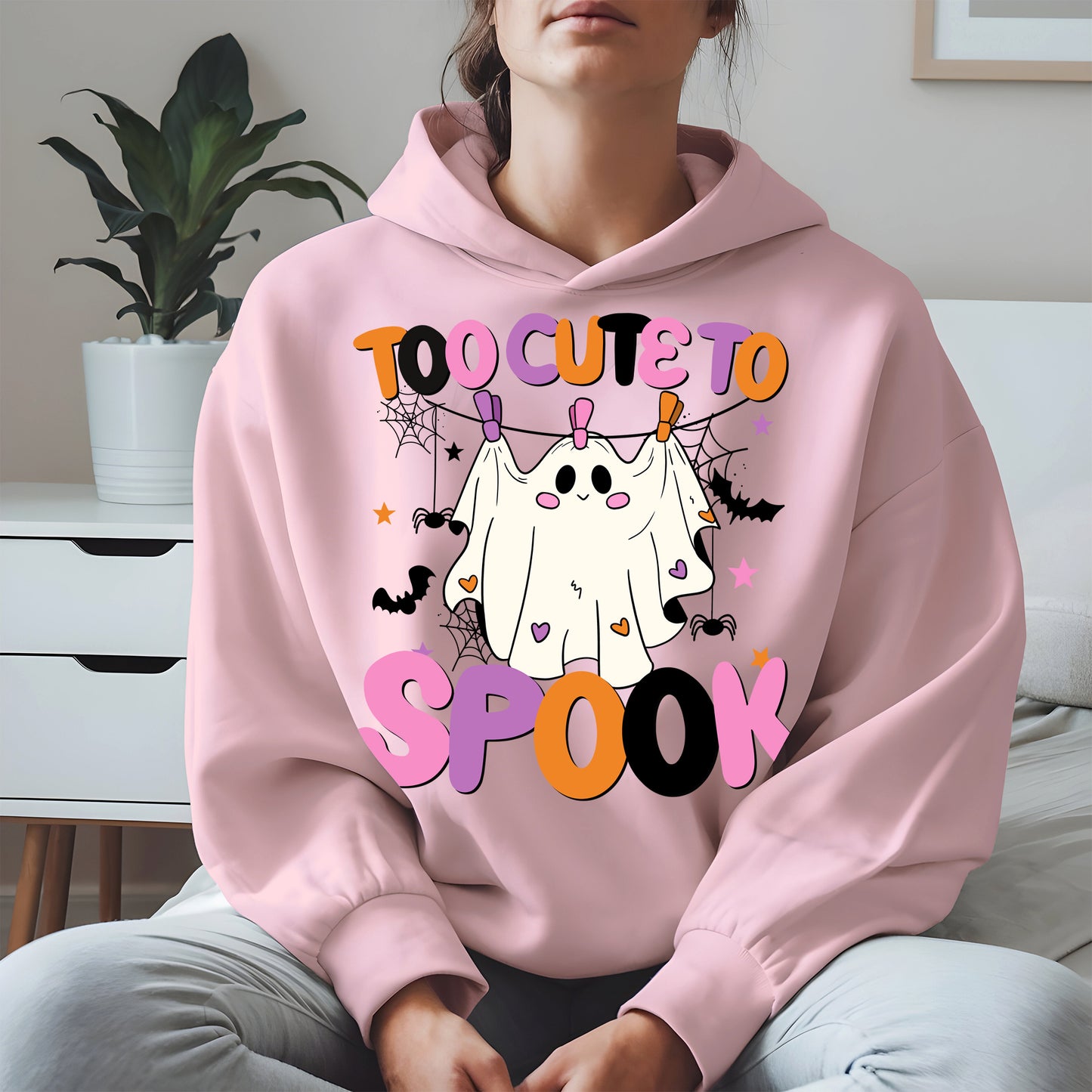 Too cute to spook halloween shirt