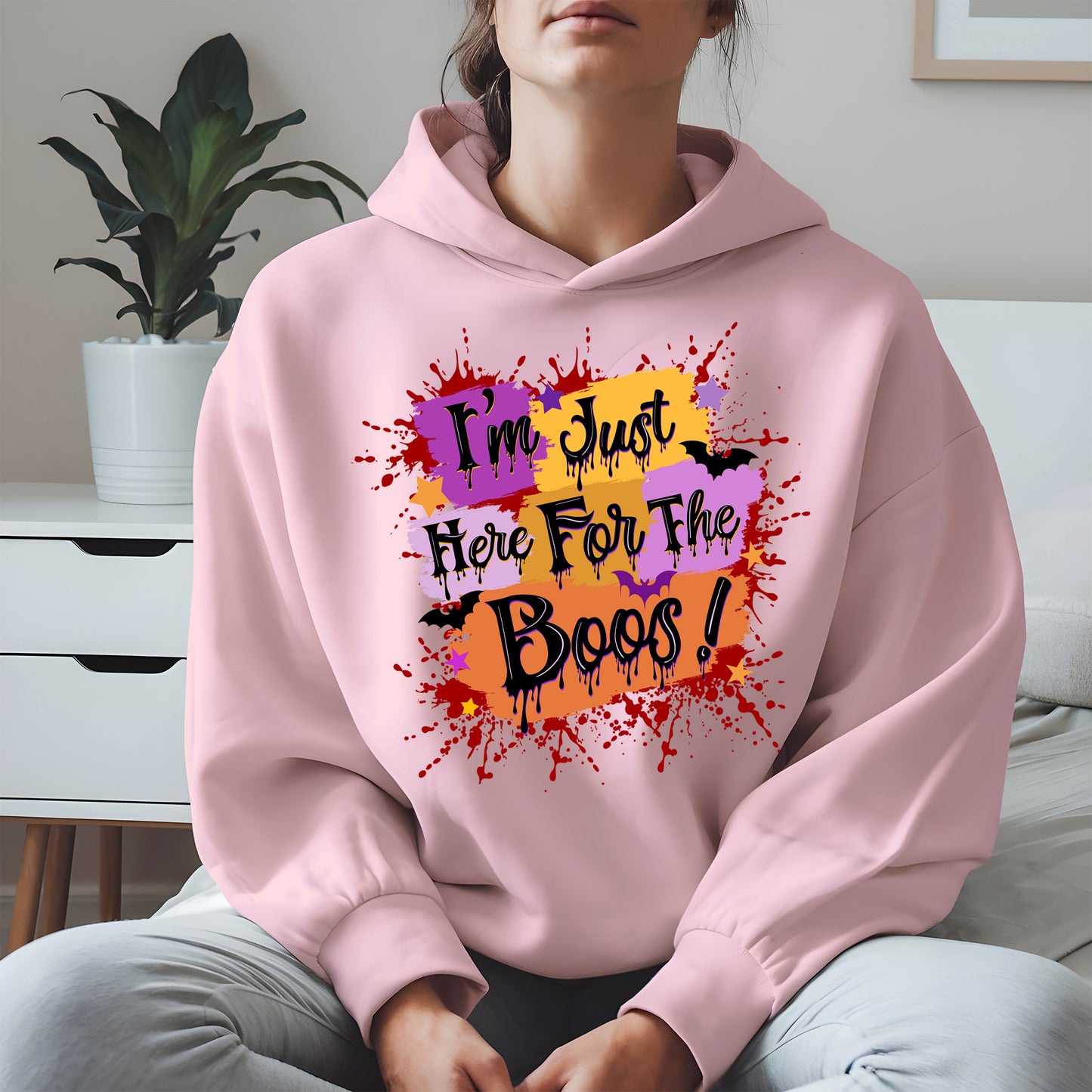 I'm just here for the Boos halloween shirt