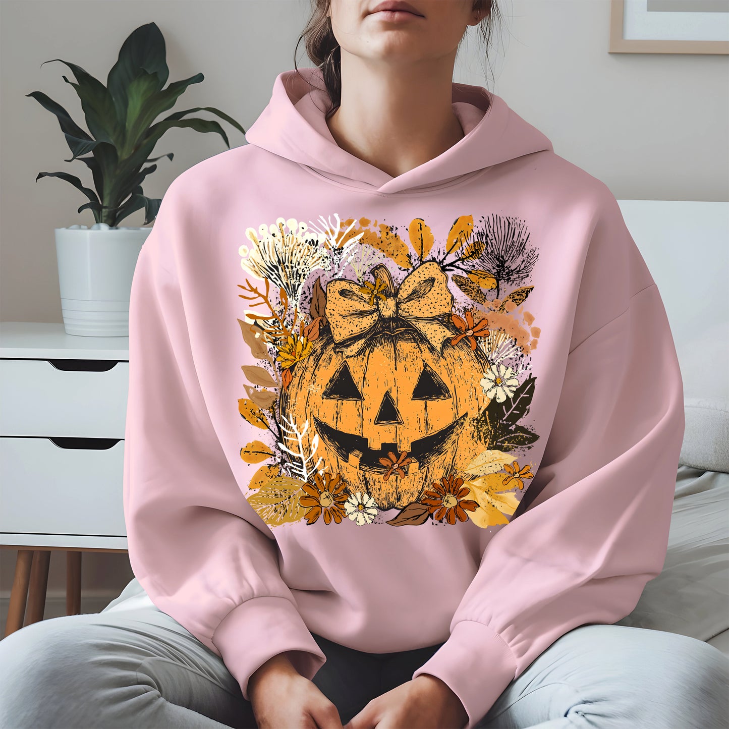 Halloween Pumpkin Coquette Bow shirt
