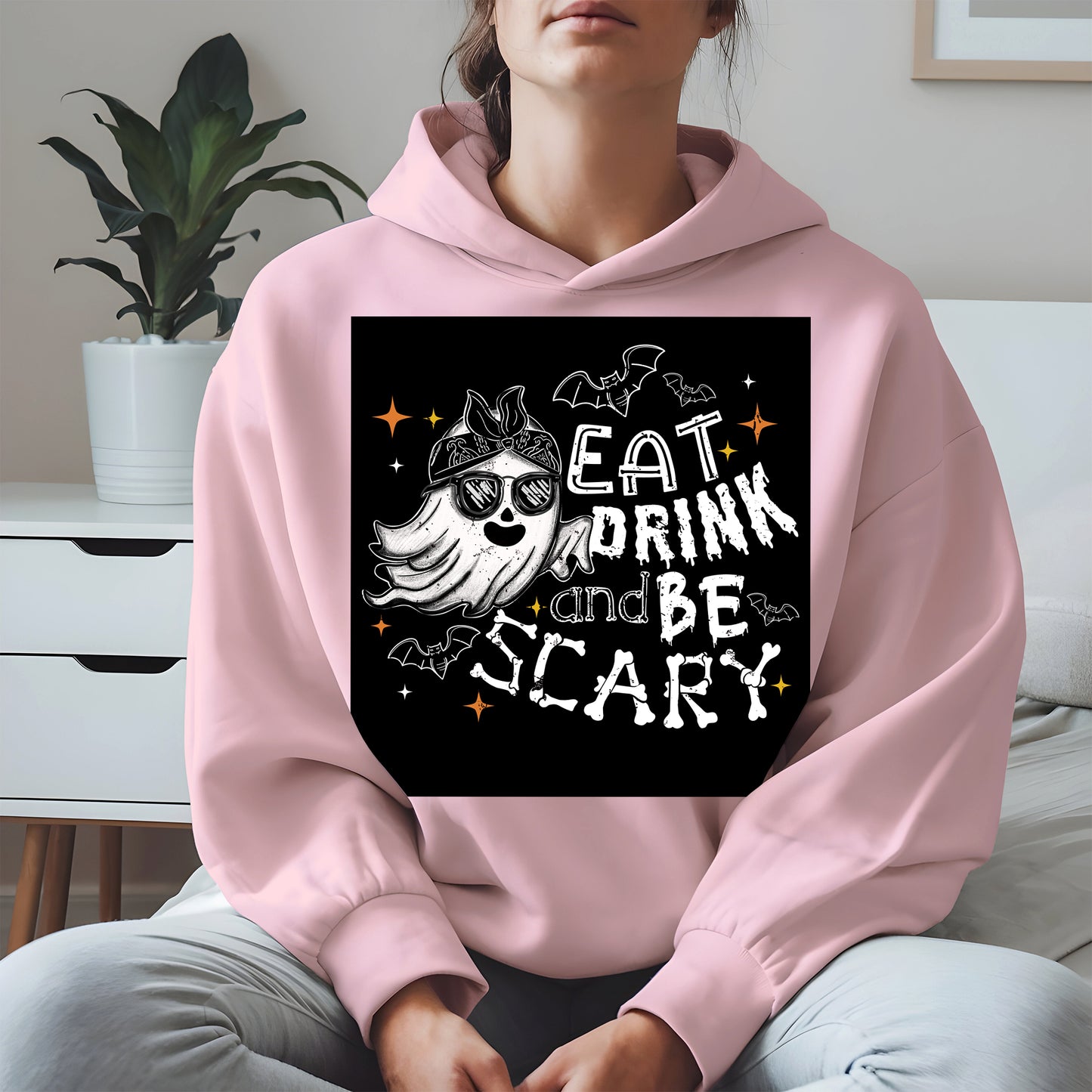 Eat Drink and Be Scary halloween shirt