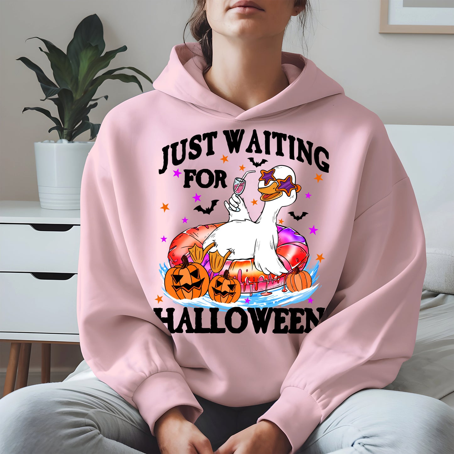 Just waiting for Halloween halloween shirt