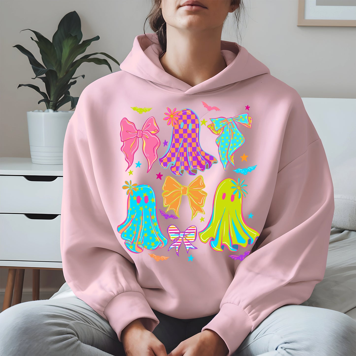 Neon Ghost Coquette halloween shirt