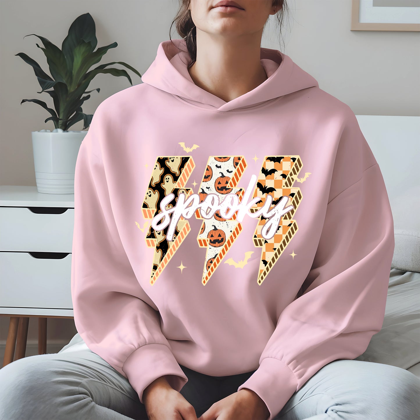 Spooky Lightning Bolt Halloween shirt