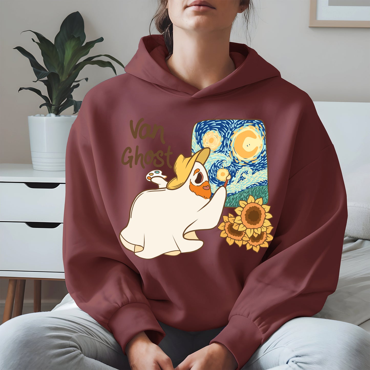 Van Ghost Funny Artist Shirt