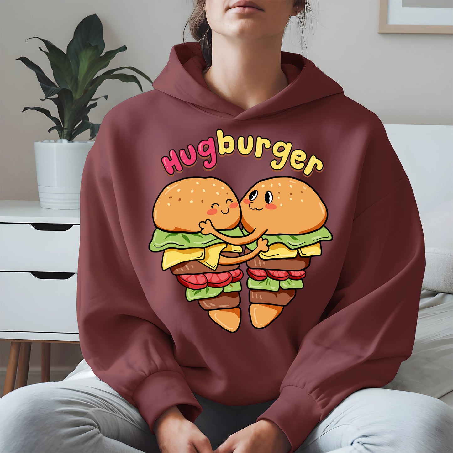 Hugburger Cute Couple Shirt