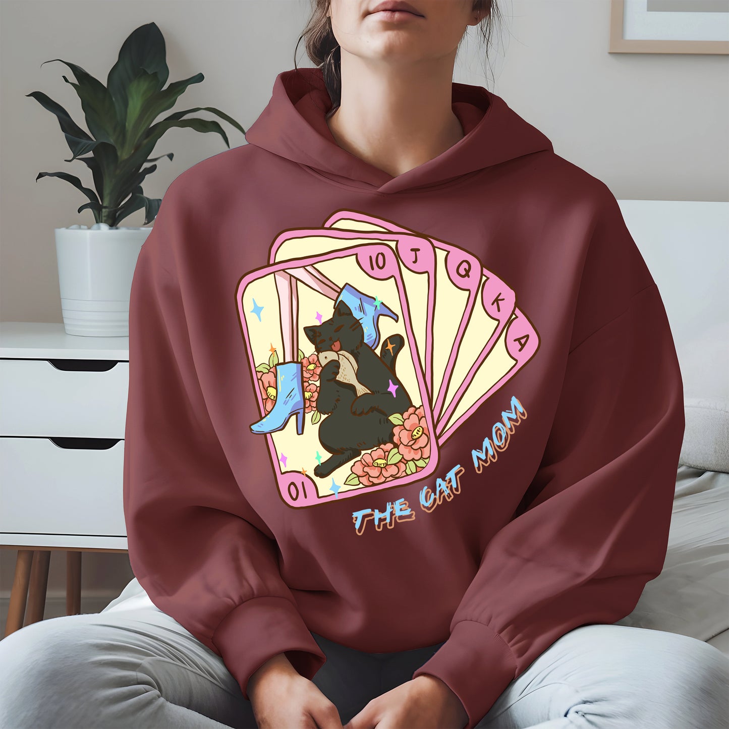 The Cat Mom Tarot Card Tee
