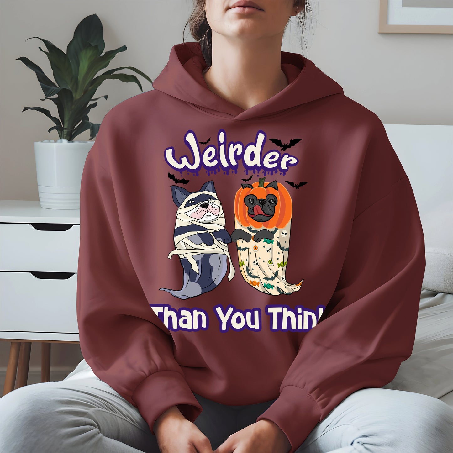 Weirder Than You Think Dog Ghost Tee