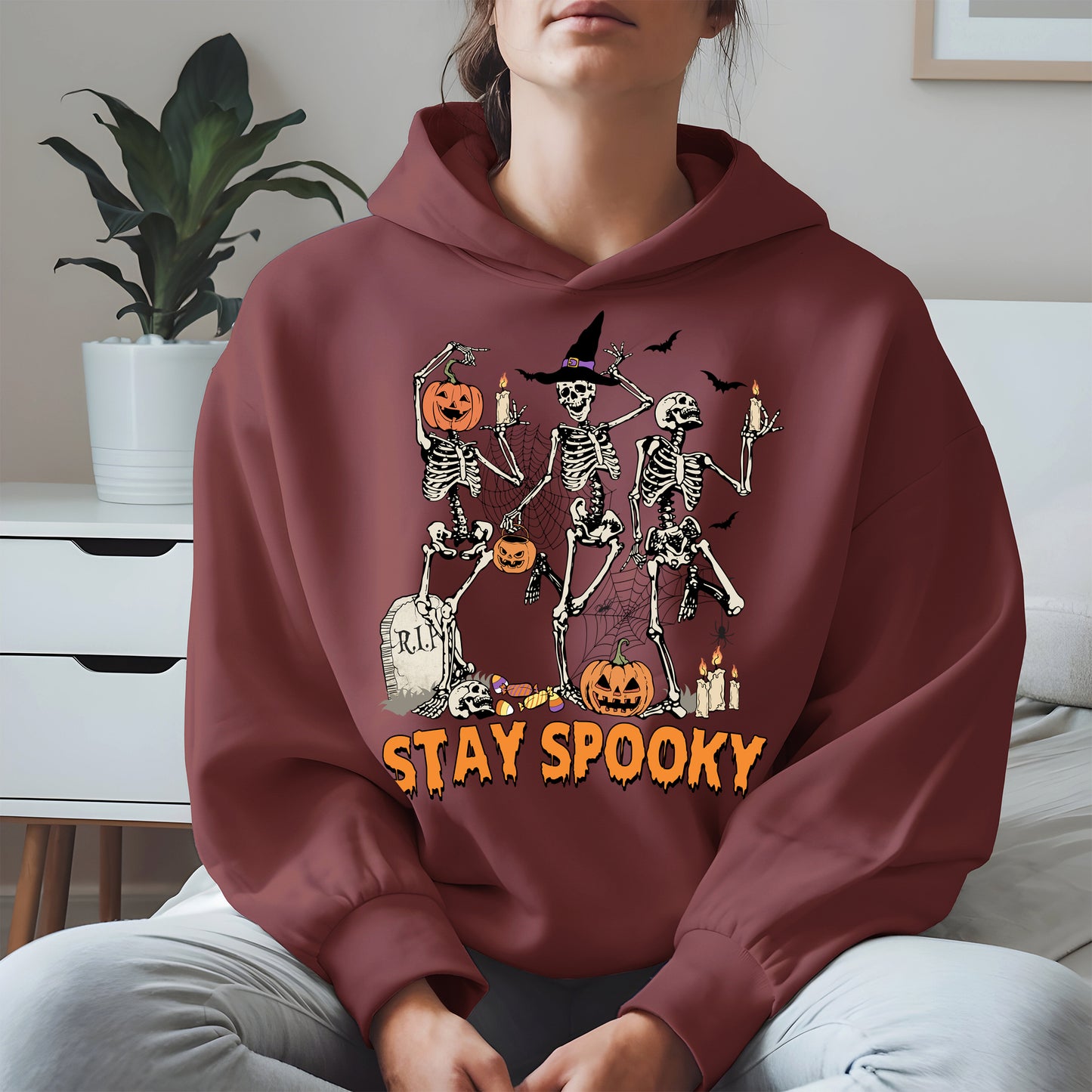 Dancing Skeleton Stay Spooky Shirt