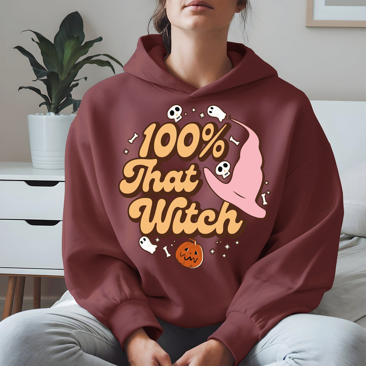 100 Percent That Witch Halloween Shirt
