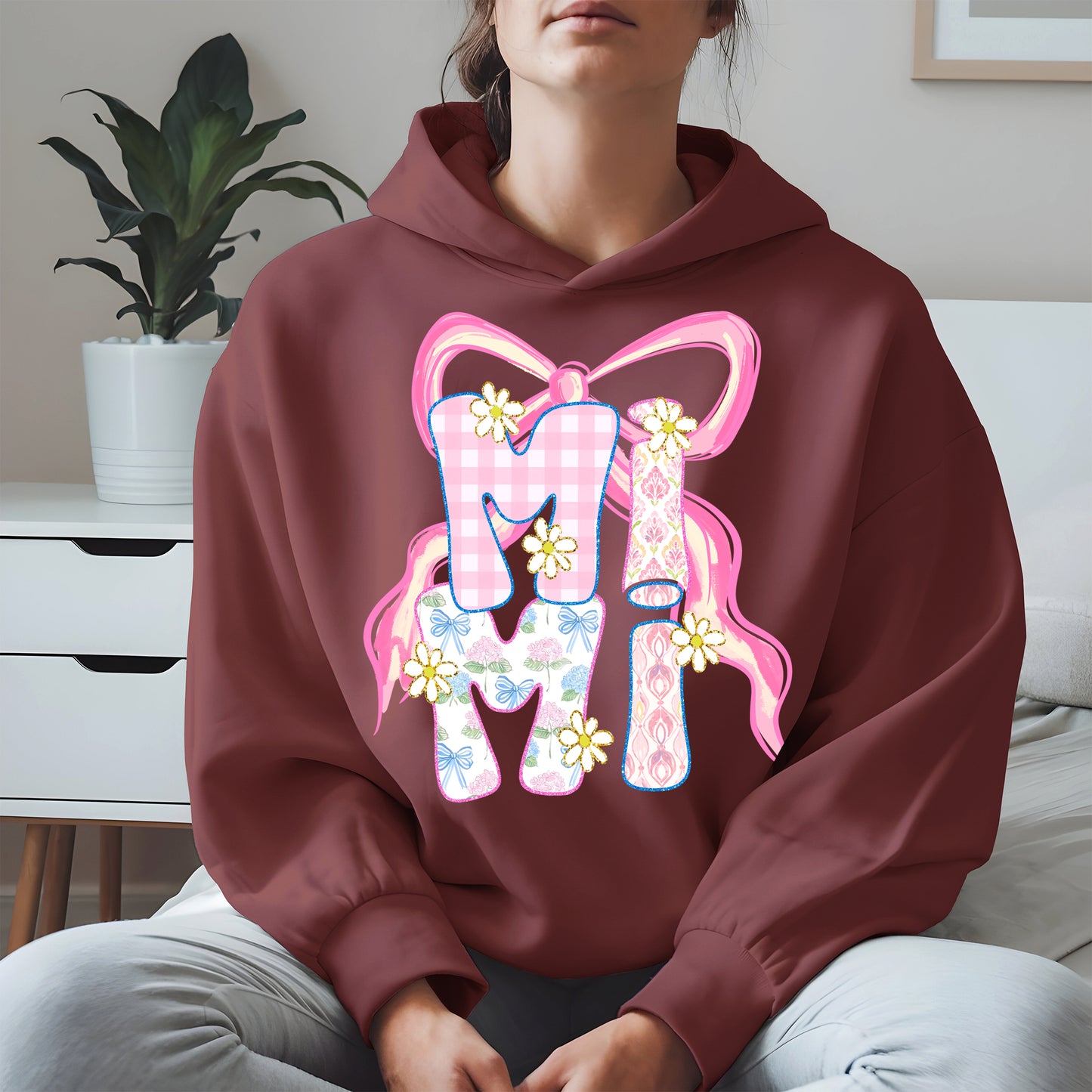 Cute MIMI Shirt Mother Tee Hoodie Sweatshirt Gift for Grandma