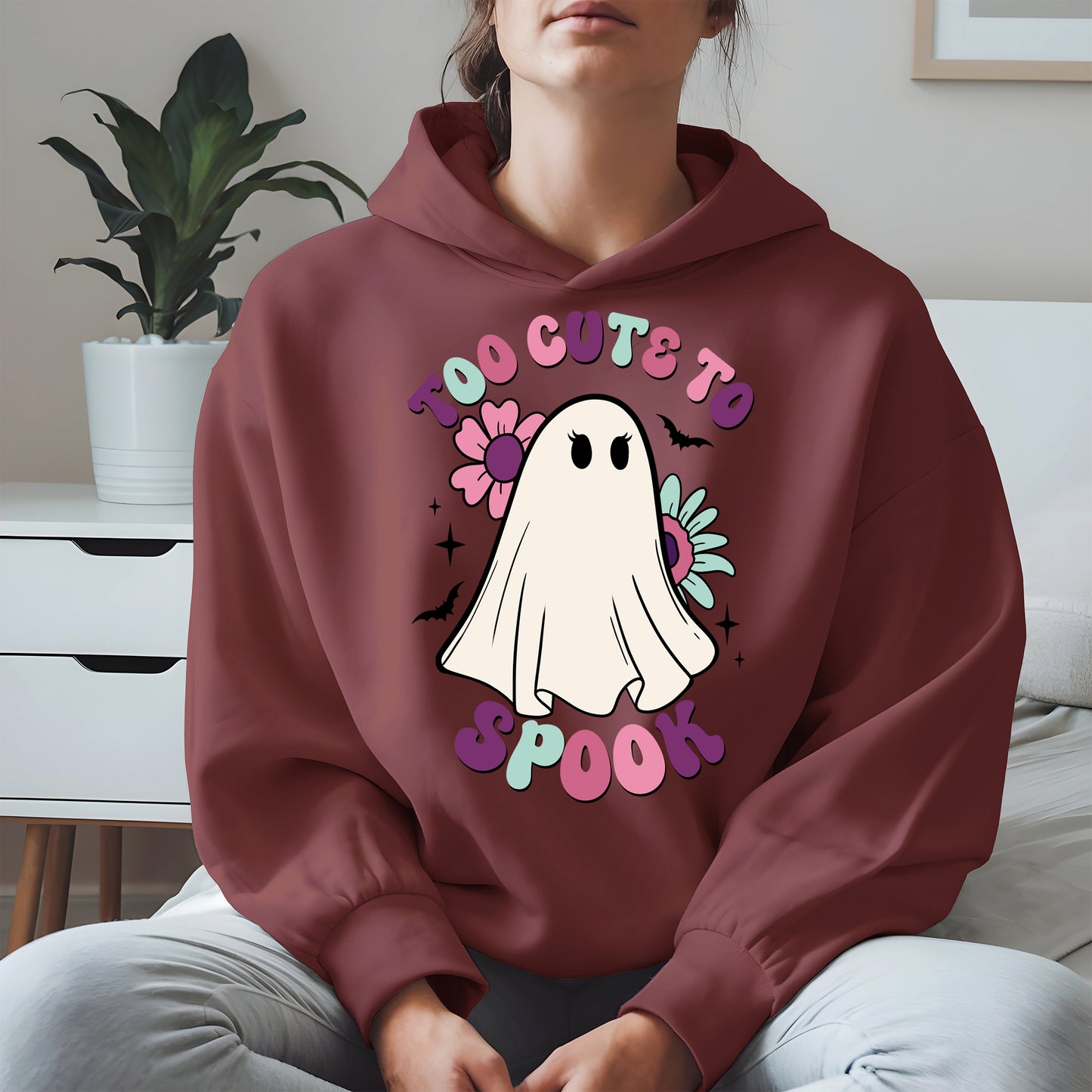 Too Cute To Spook Ghost Shirt