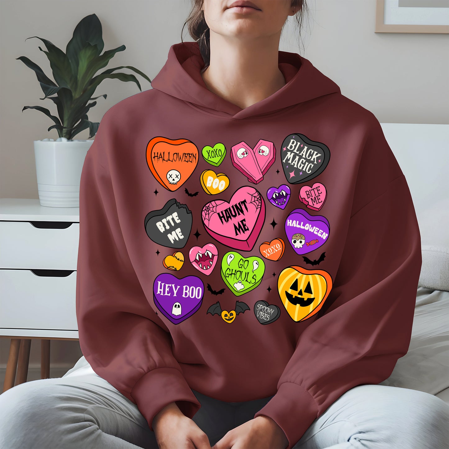 Halloween Candy Hearts Shirt