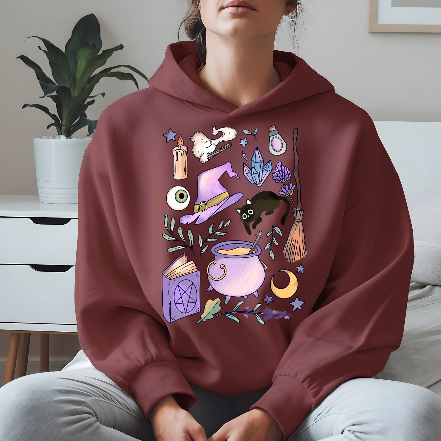 Witchy Aesthetic Halloween Shirt