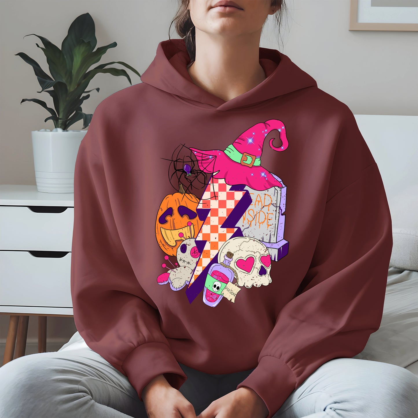 Witchy Lightning Halloween Shirt