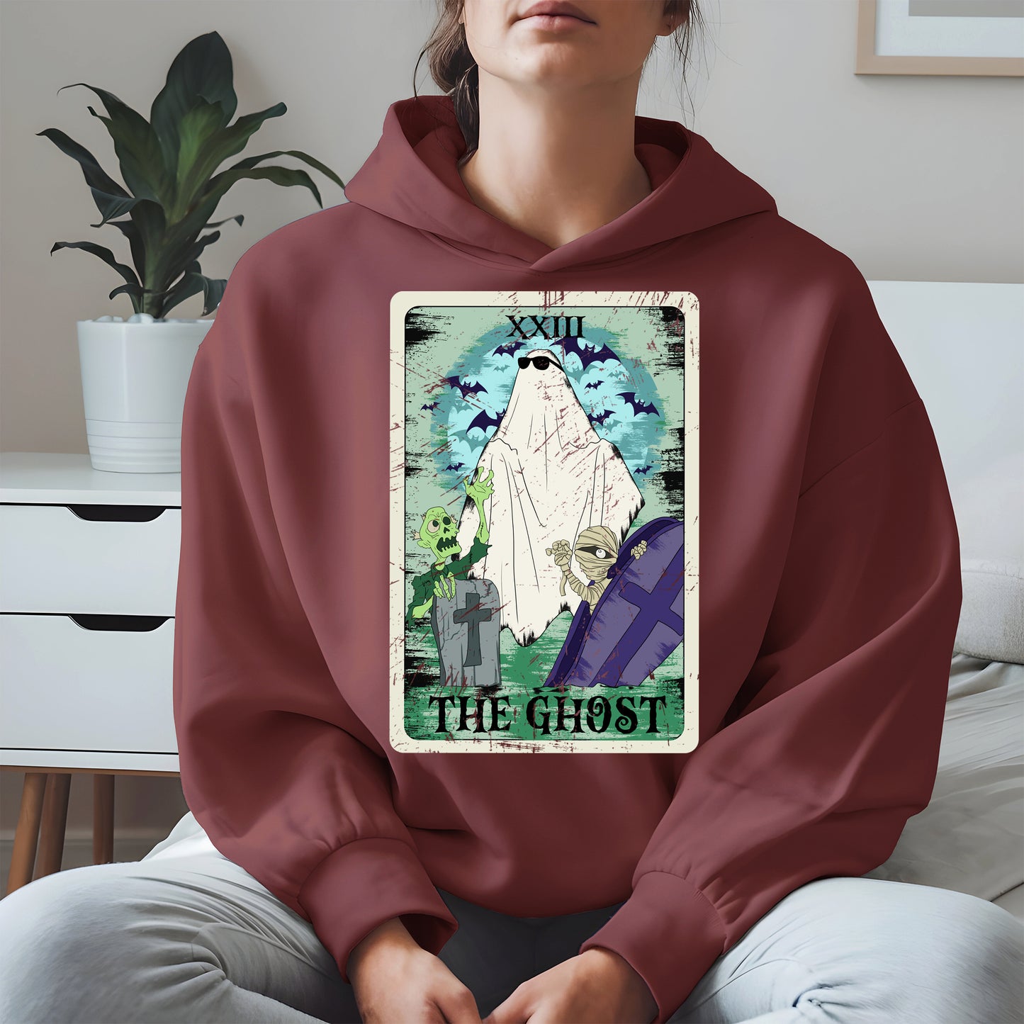 The Ghost Tarot Halloween Shirt