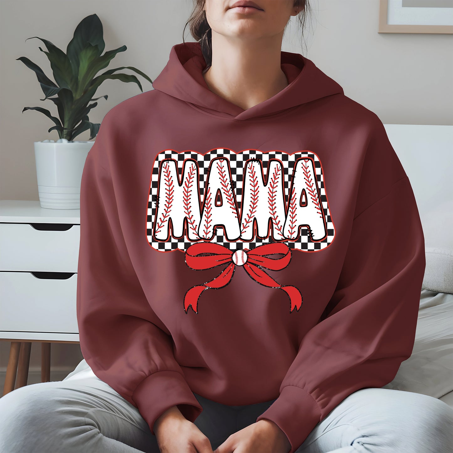 Baseball Mama Shirt Sport Tee Hoodie Sweatshirt Gift for Baseball Moms