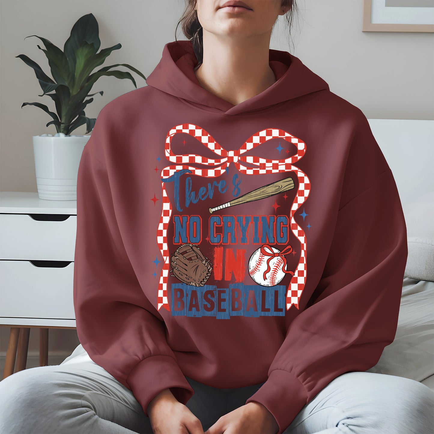 No Crying in Baseball Shirt Sport Tee Hoodie Sweatshirt Gift
