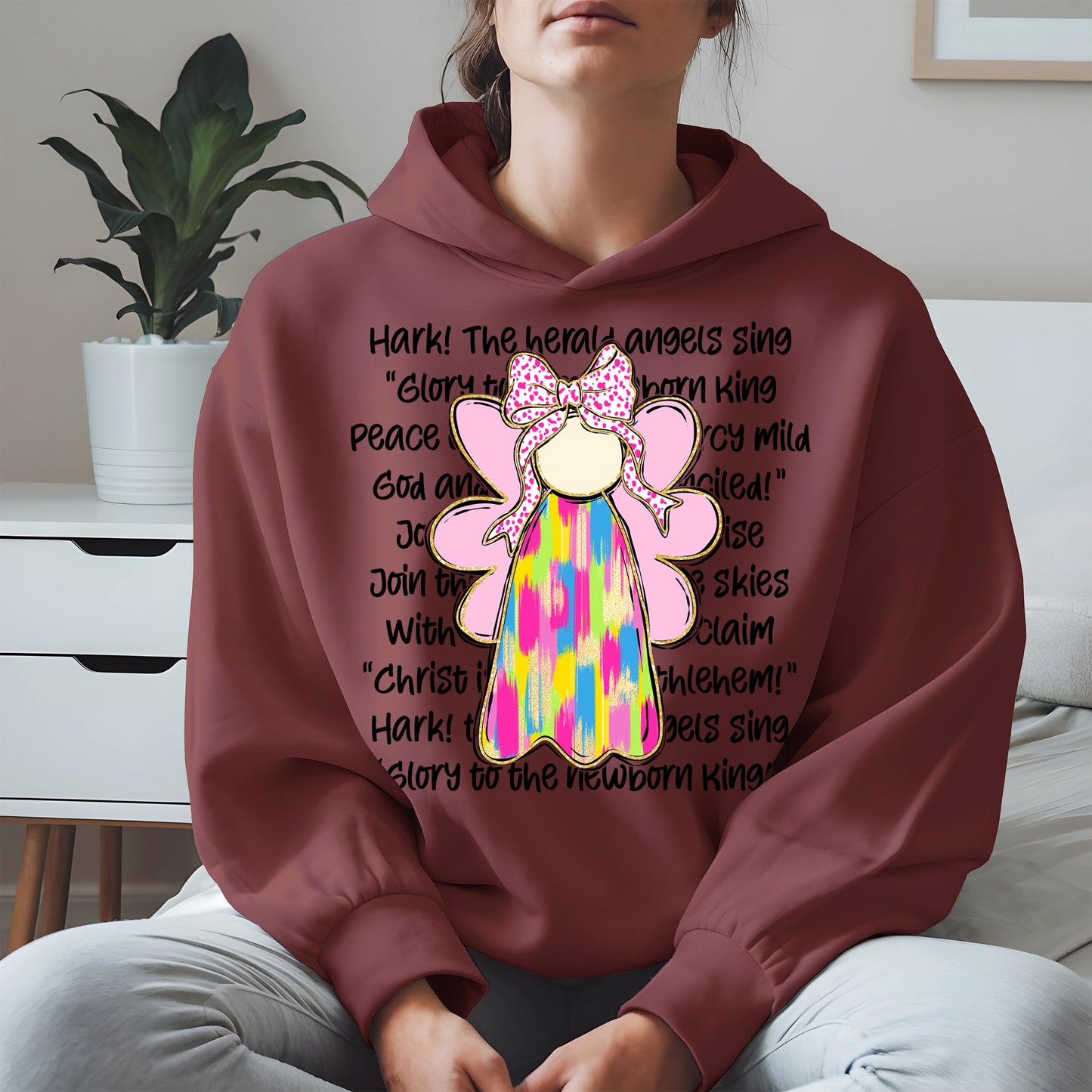 Colorful Angel Christmas Shirt