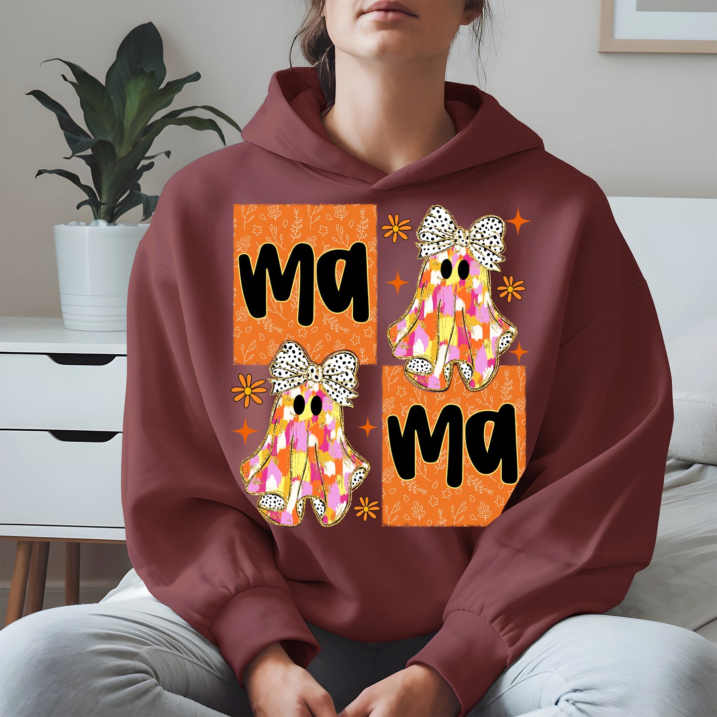 Mama Boo Ghost halloween shirt