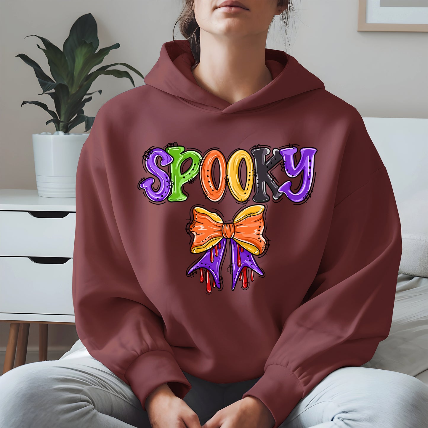 Spooky Letter Hand-drawing shirt