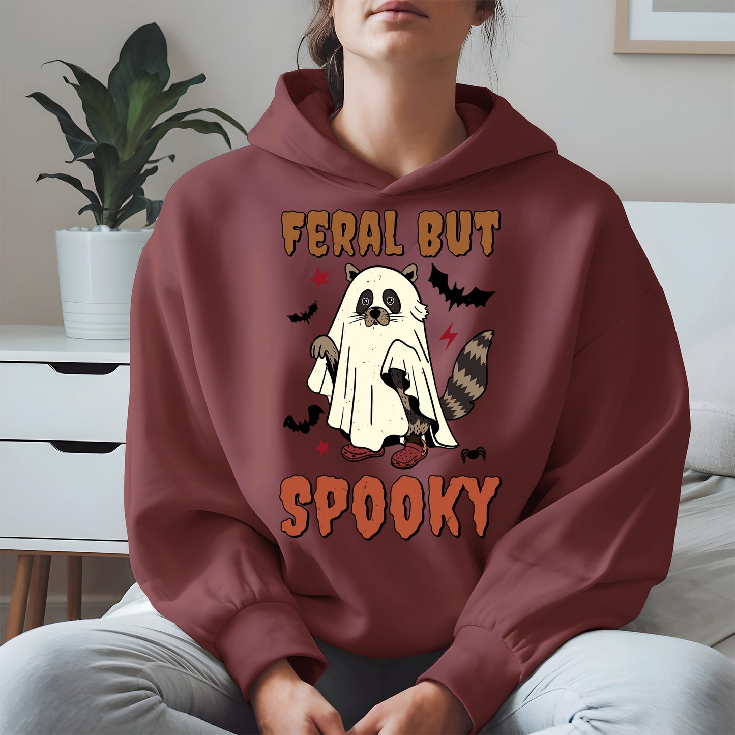 Feral But Spooky halloween shirt