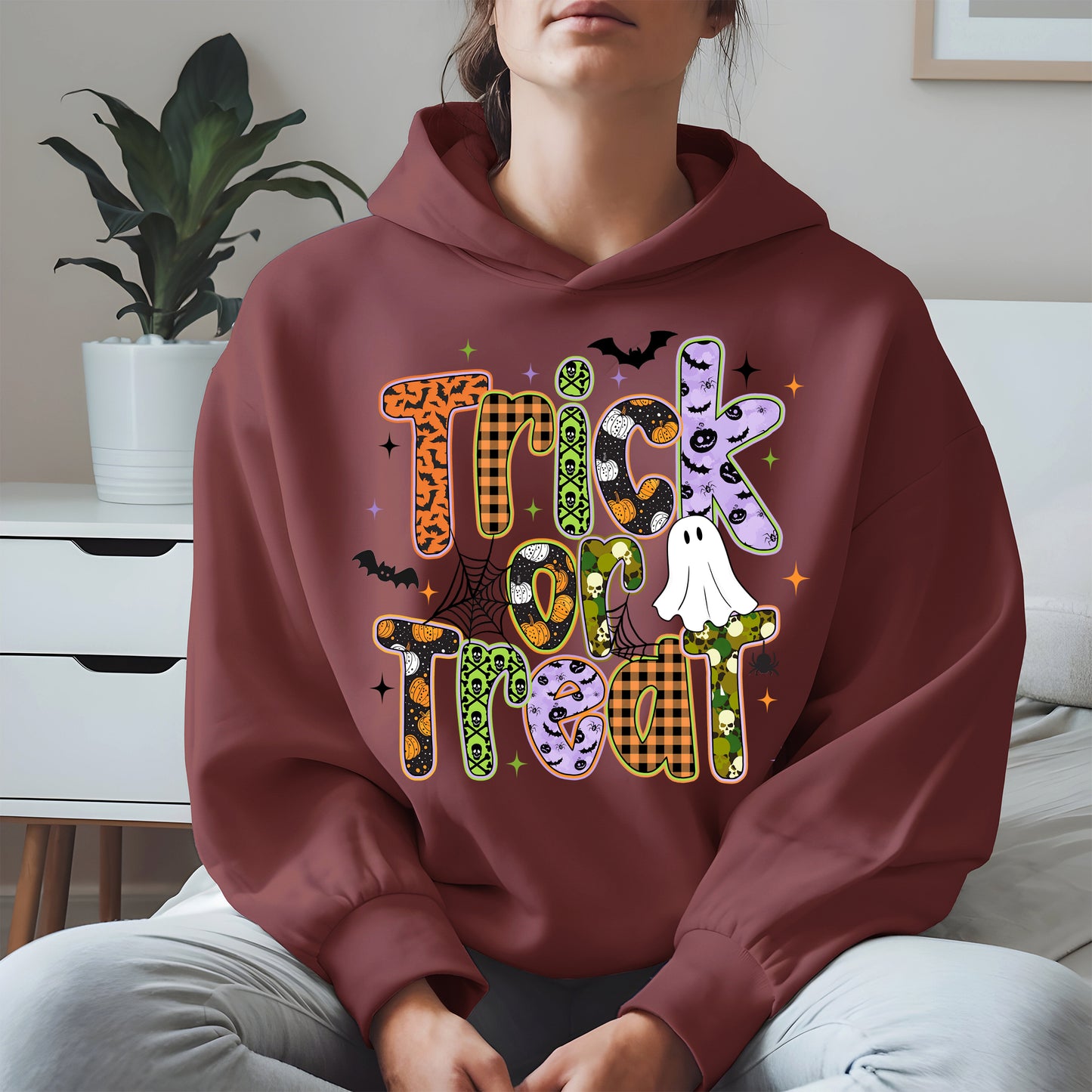 Trick or treat halloween shirt