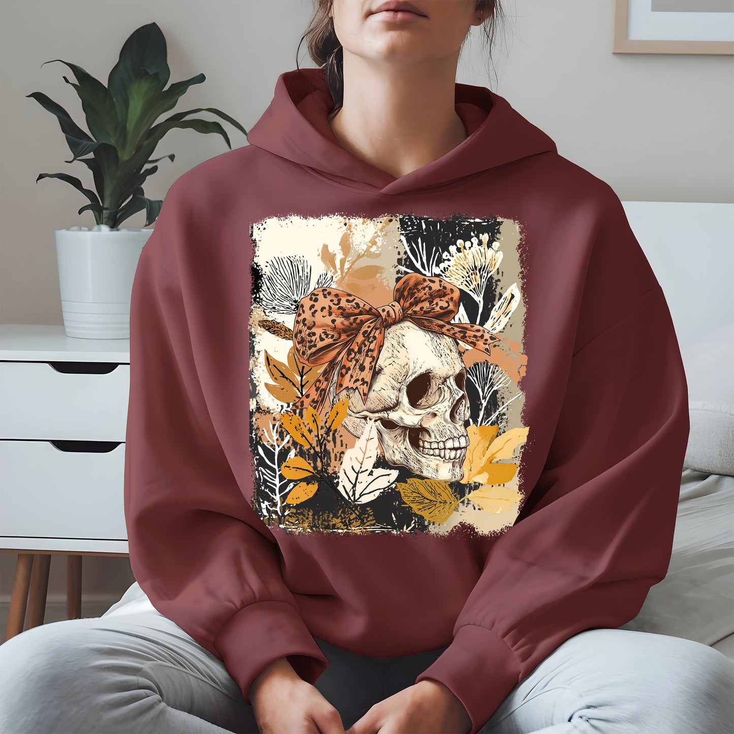 Skull Coquette Boho halloween shirt
