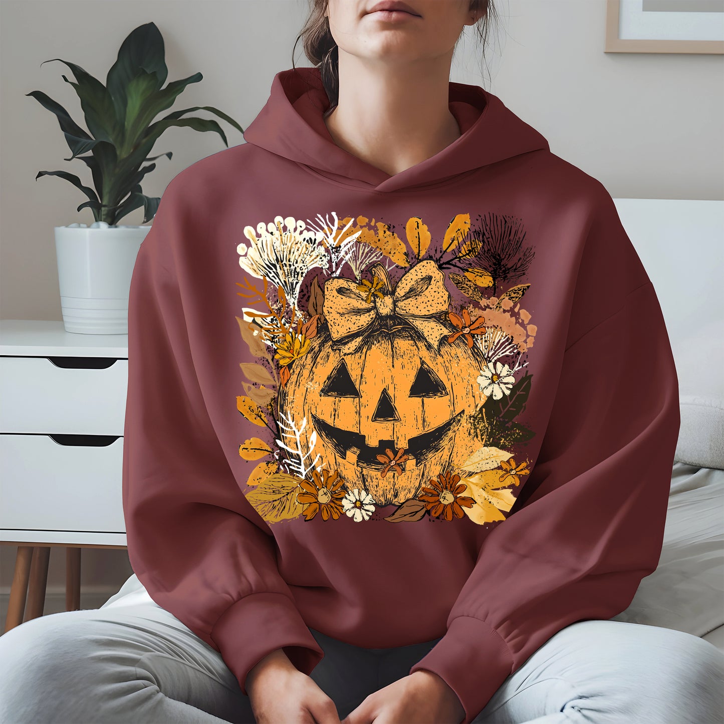 Halloween Pumpkin Coquette Bow shirt