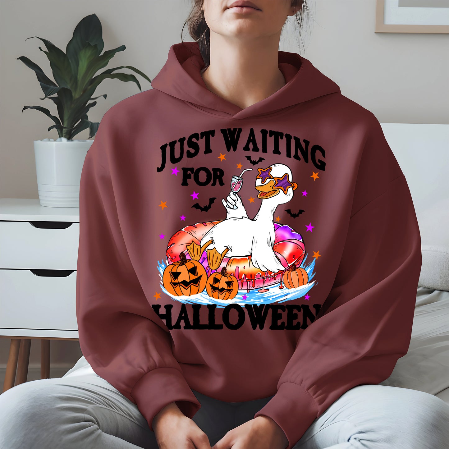 Just waiting for Halloween halloween shirt