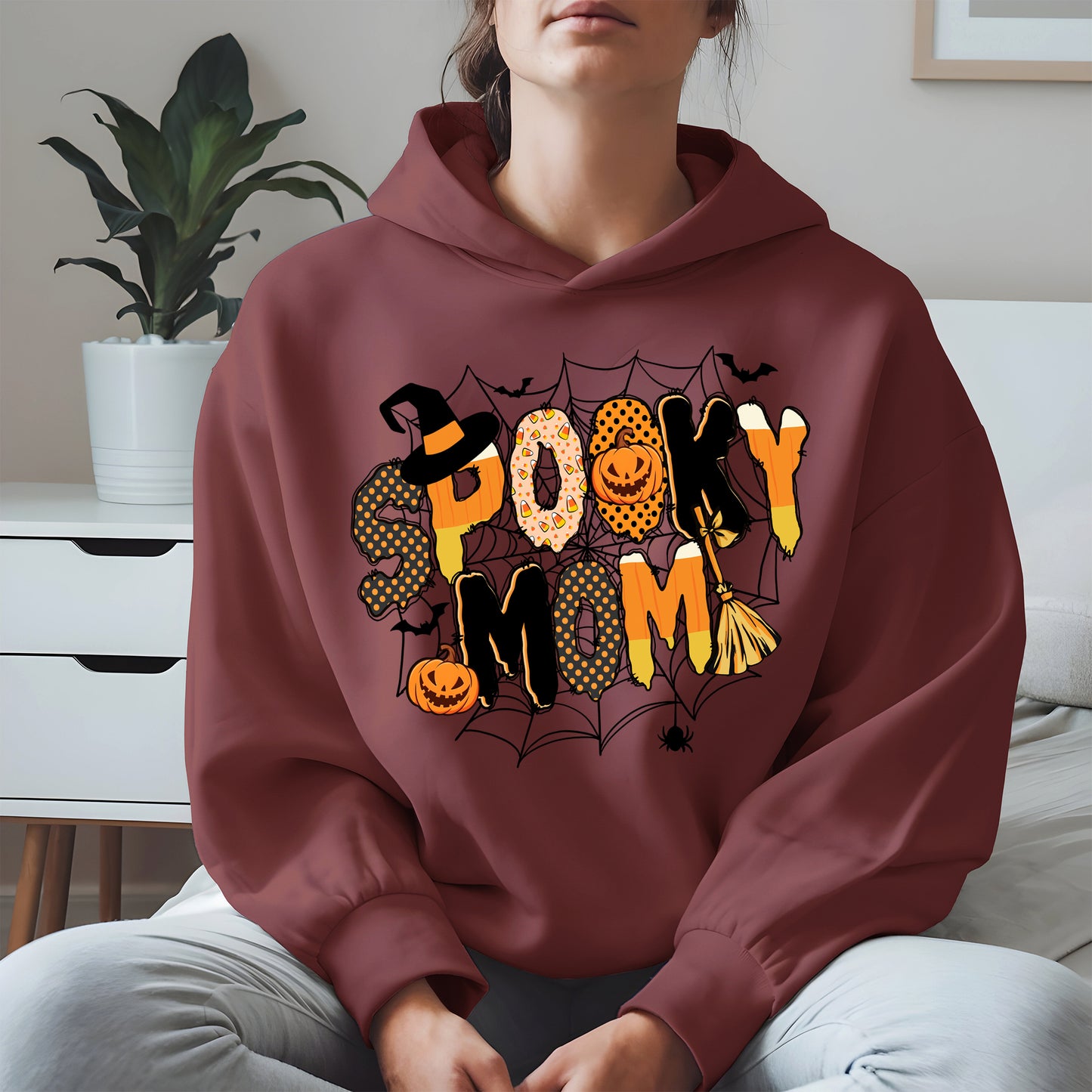 Spooky MAMA halloween shirt and hoodie