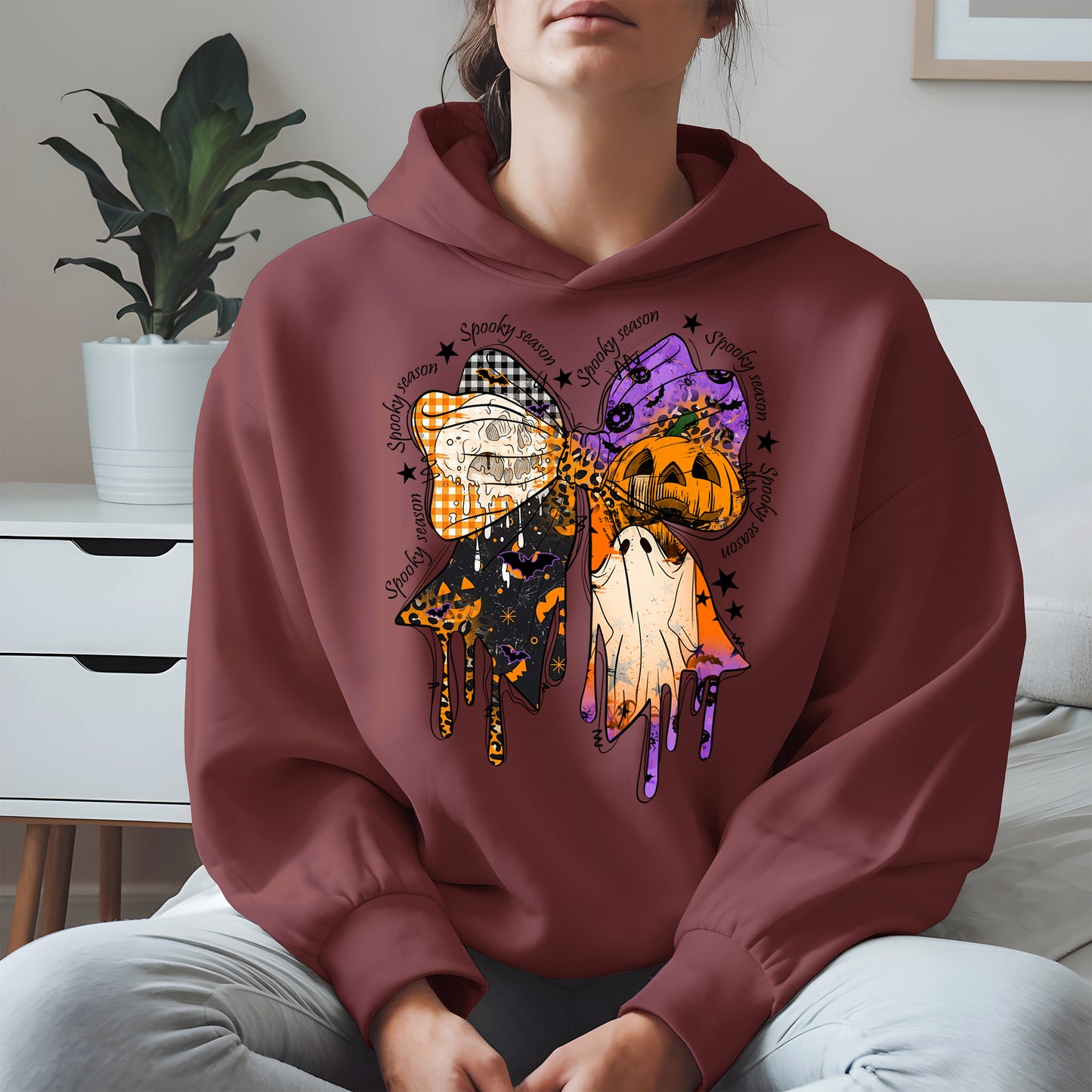 Halloween Coquette Bow shirt and hoodie