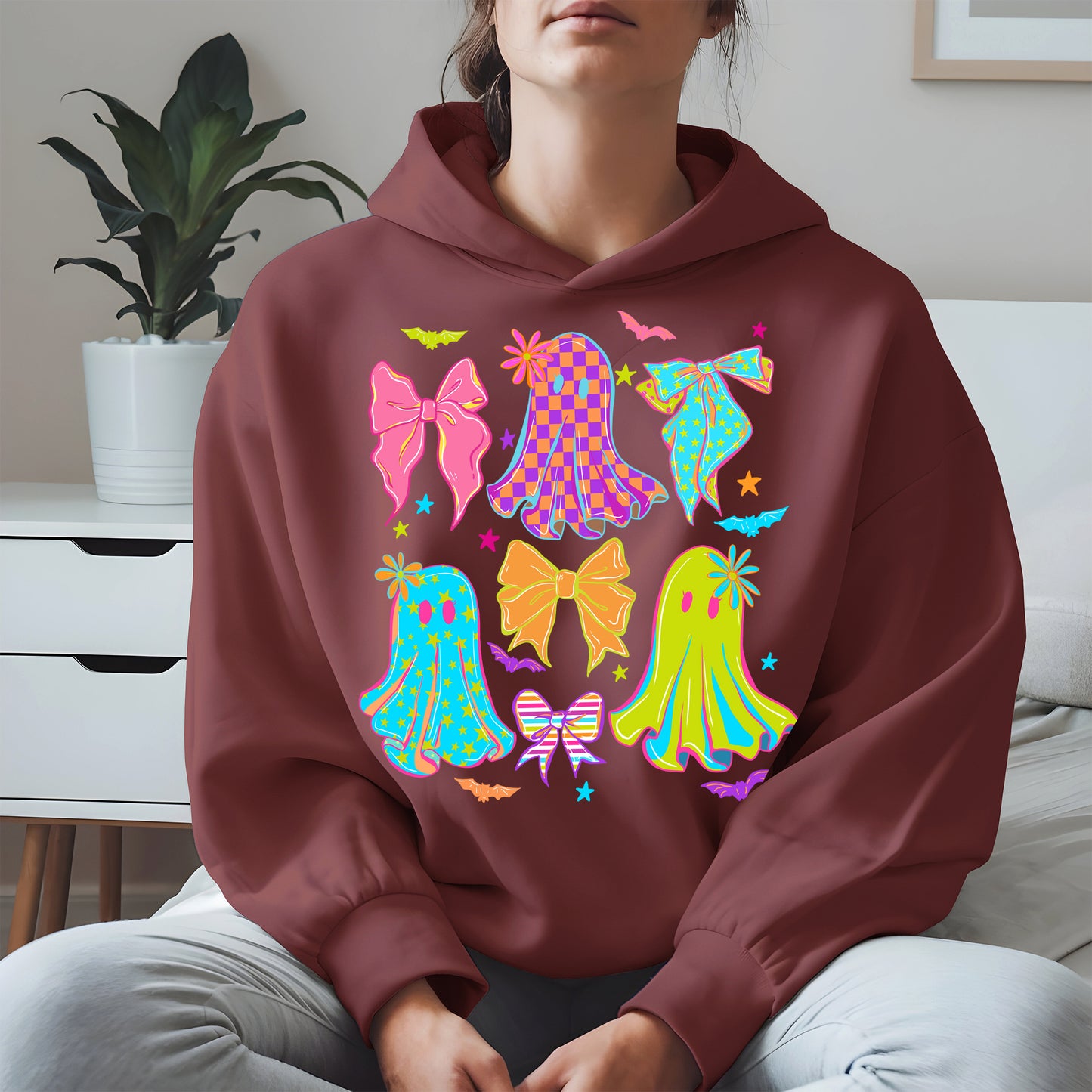Neon Ghost Coquette halloween shirt