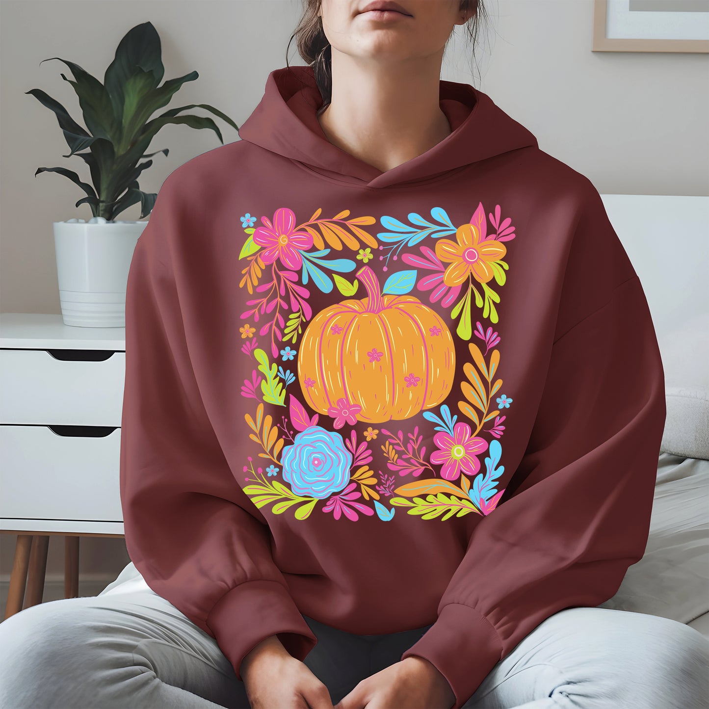 Neon Pumpkin halloween shirt