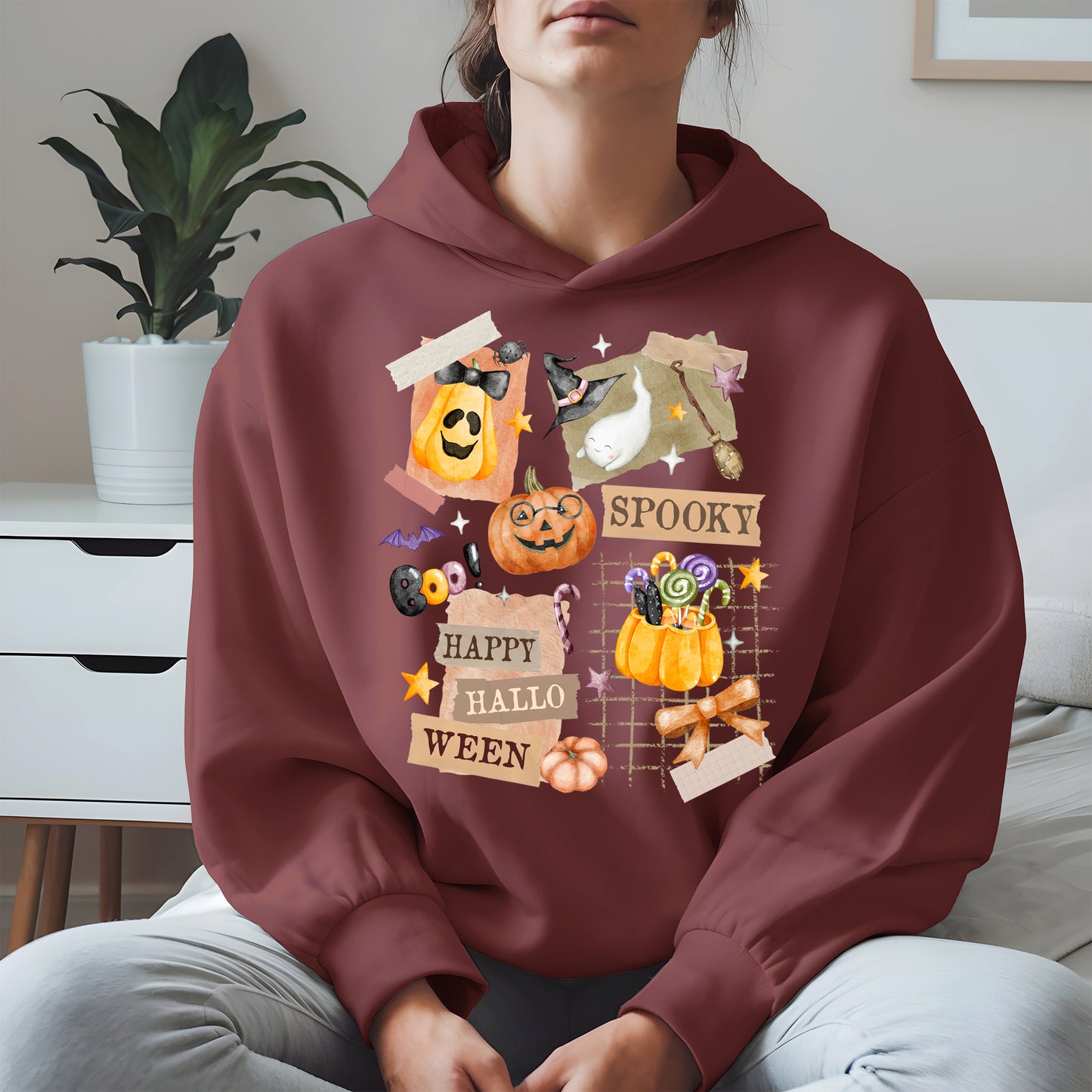 Halloween Collage shirt and sweatshirt