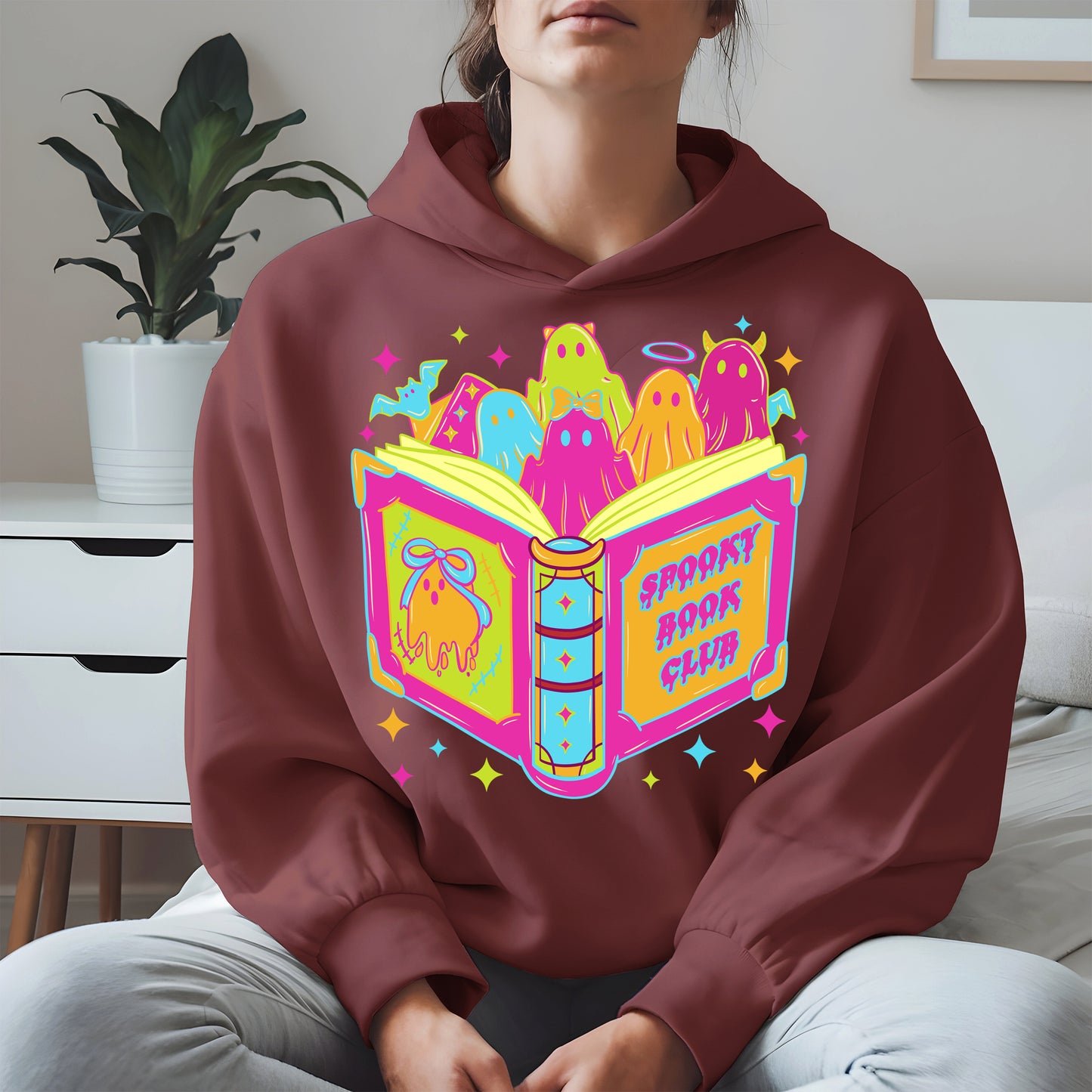 Spooky Book Club shirt and hoodie