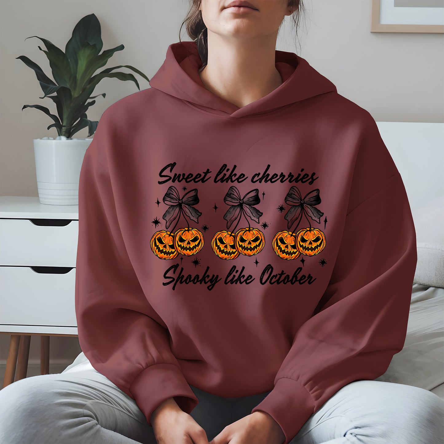 Sweet like cherries Spooky like October shirt