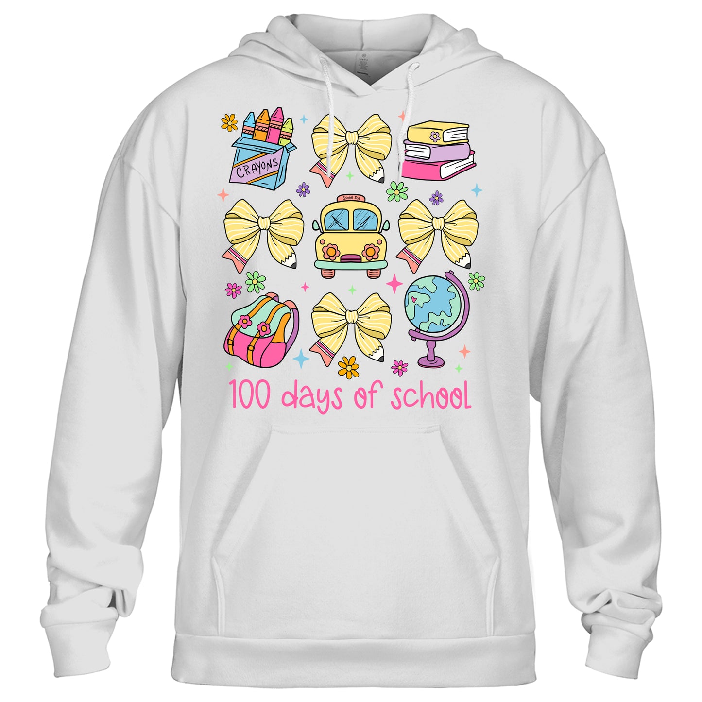 100 Days of School Coquette Shirt