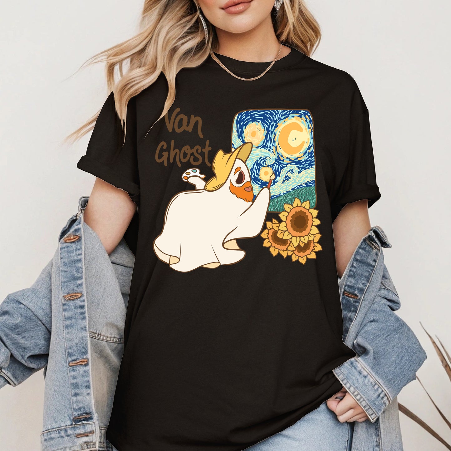 Van Ghost Funny Artist Shirt